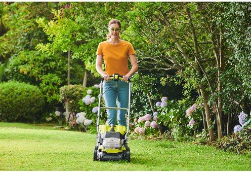 Actual product image Ryobi RY18LMX37A-0 (Rechargeable battery operated)