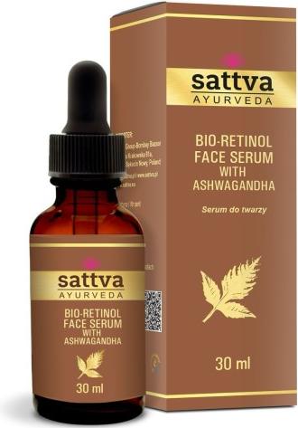 Produktbild Sattva Ayurveda Sattva Face Serum Anti-Aging Skin Care Vegan Retinol Serum with Ashwagandha 30ml (30 ml)