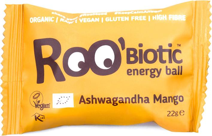 Roobar Energy Ball Ashwagandha Mango Bio (1 Stk., 22 g)