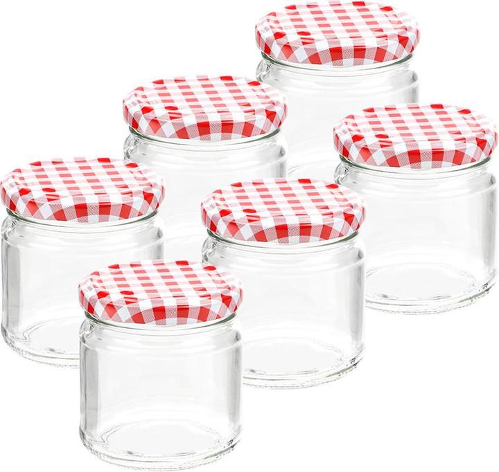 Produktbild Childhome Einmachglas mit Schraubdeckel (6 Stk., 0.21 l)