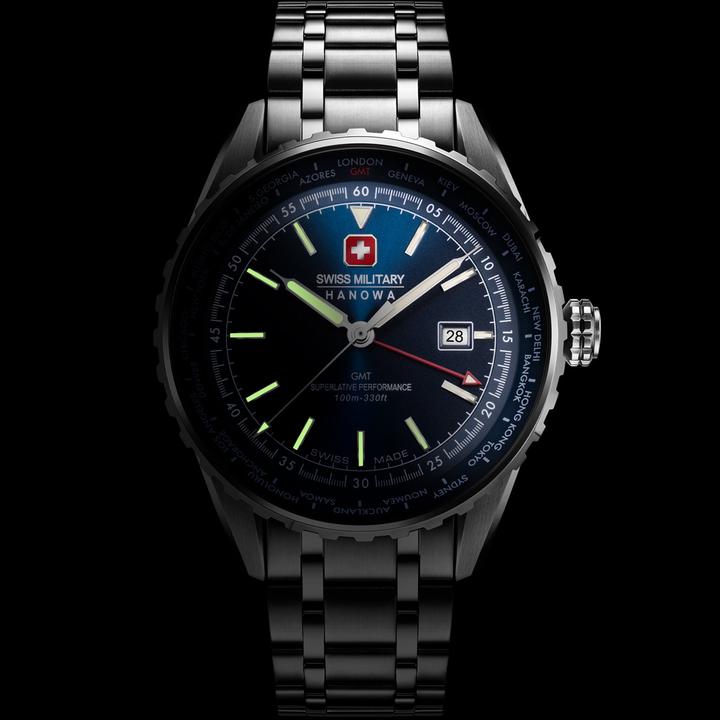 Produktbild Swiss Military Hanowa SMWGH0003204 Afterburn GMT (44 mm)