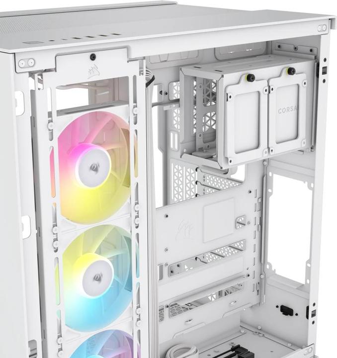 Actual product image Corsair Case iCUE 6500X RGB Midi TG white (ATX, Mini-ITX, mATX)