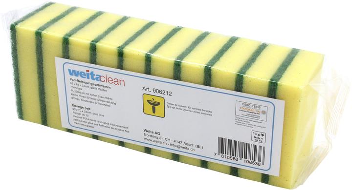 Immagine prodotto Spugna O piccola verde/gialla (10 pz.)