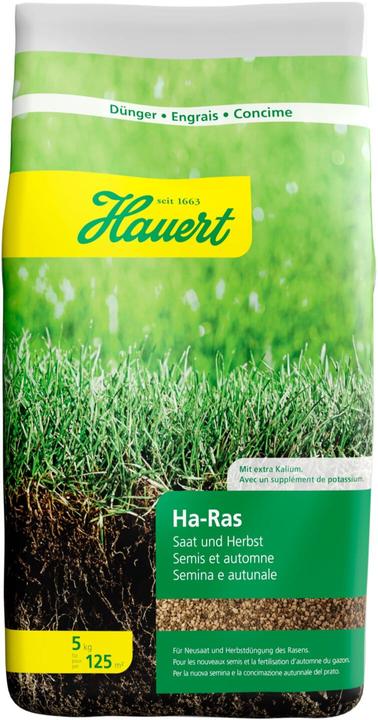 Hauert Ha-Ras sementi e concime autunnale (5 kg, 5 l)