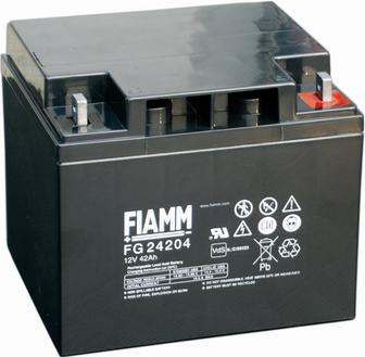 Image du produit Fiamm Batterie, acide de plomb, 12V, 42Ah, borne à vis, M6 (12 V, 42 Ah)