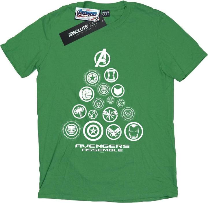 Produktbild Avengers Endgame Pyramid Icons TShirt (XXL)