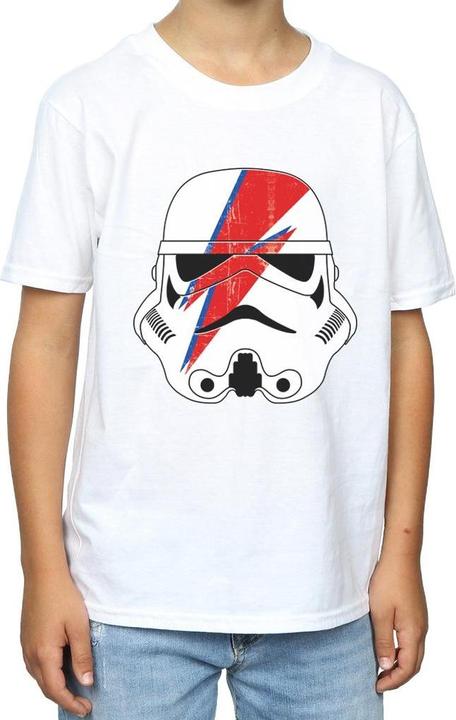 Immagine prodotto Star Wars Glam Maglietta Stormtrooper Fulmine Ragazzi (140, 146)