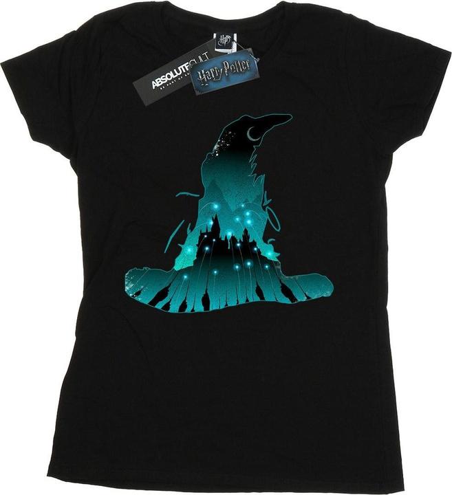 Immagine prodotto Hogwarts Silhouette Maglietta Donna (L)