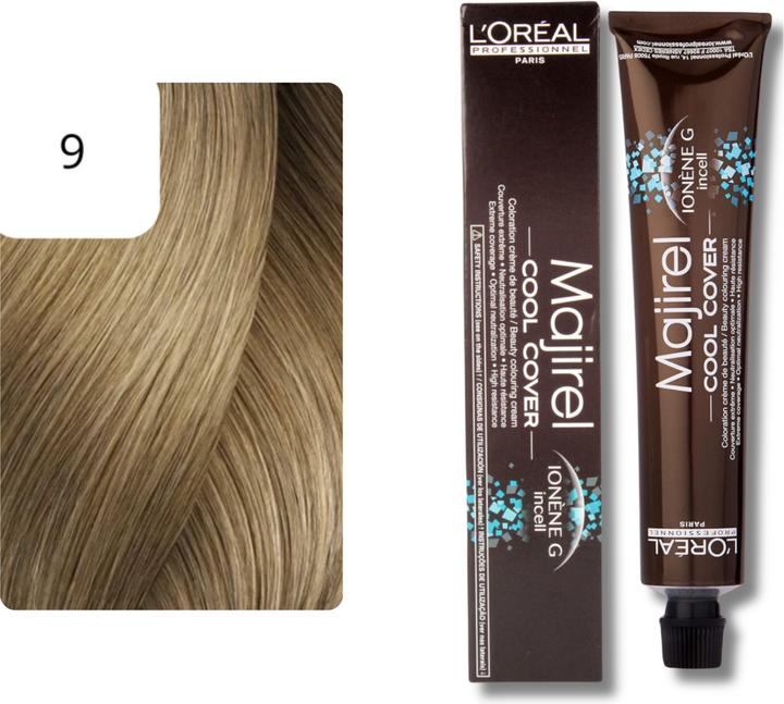 Produktbild L'Oréal Professionnel Majirel Cool Cover (9 sehr helles Blond)