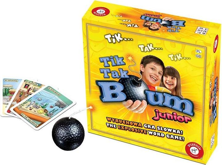 Actual product image Piatnik Only Tak Bum Jr. new release (English)