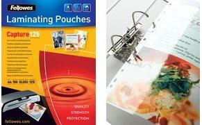 Actual product image Fellowes Enhance 80 (A4, 100 Piece, 80 µm)