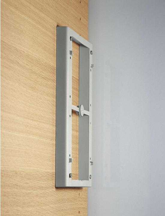 Servetto Kleiderlift Junior Distanzrahmen Höhe 20 mm, Kunststoff grau (1 Stk.)