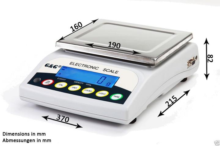 Immagine prodotto G&G E6000Y Präzisionswaage