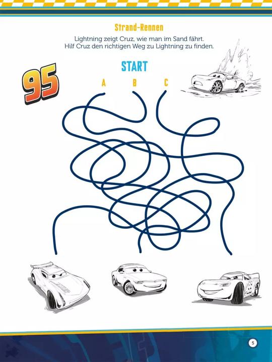 Produktbild Disney Cars 3: 1000 Sticker