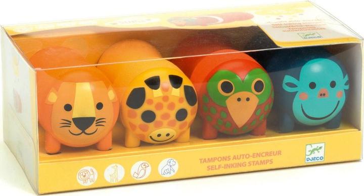 Actual product image Djeco Grandchild stamp Savannentiere