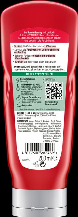 Actual product image Guhl Color Schutz & Pflege Spülung Farbglanz (200 ml)