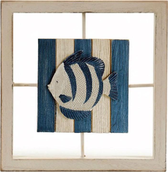 Image du produit Natura Punto Tableau en bois, différents motifs, 25 x 25 x 3cm (25 x 25 x 3 cm)