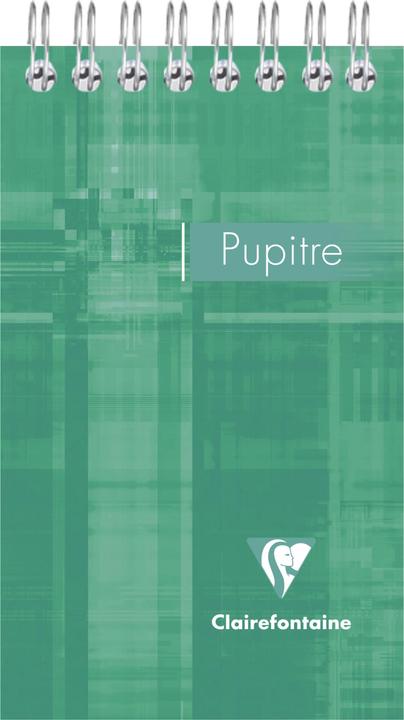 Actual product image Clairefontaine Spiral notepad 75x120 (75 x 120 mm, Lined, Hardcover)