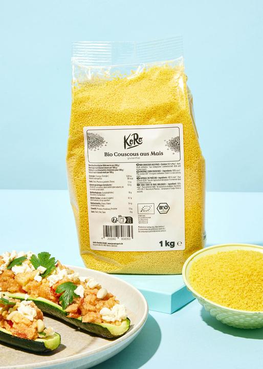 Actual product image KoRo Organic couscous made from maize (1000 g)
