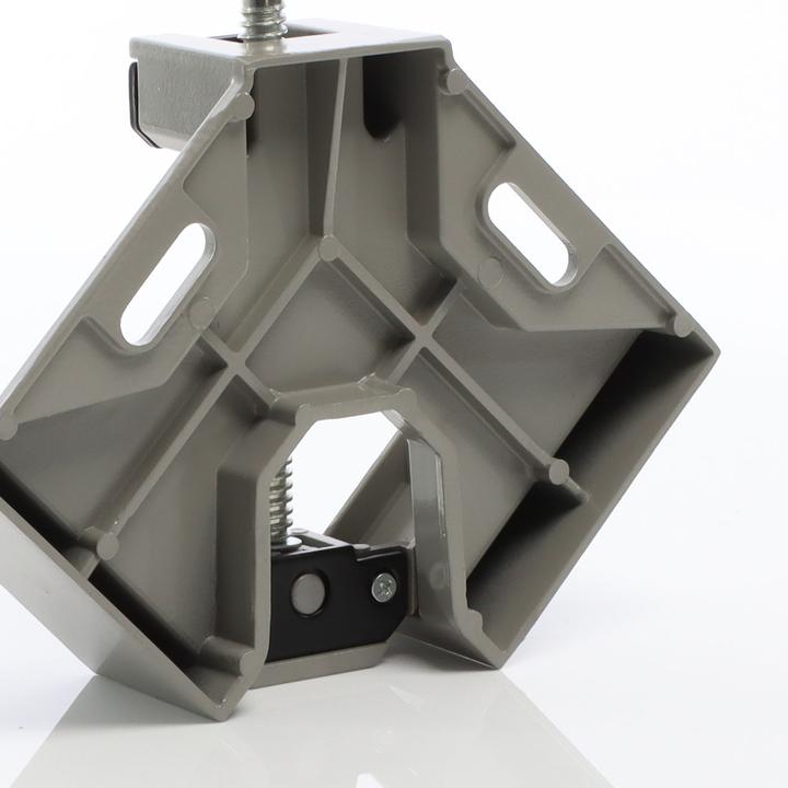 Actual product image XPOtool 90° Aluminium Angle Spanner Corner Clamps with Swing Jaw for Wood, Metal, etc. (70 mm)