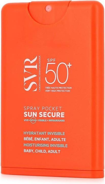 Actual product image Spray Pocket Sun Protection Factor 50 (Sun spray, SPF 50, 20 ml, 40 g)