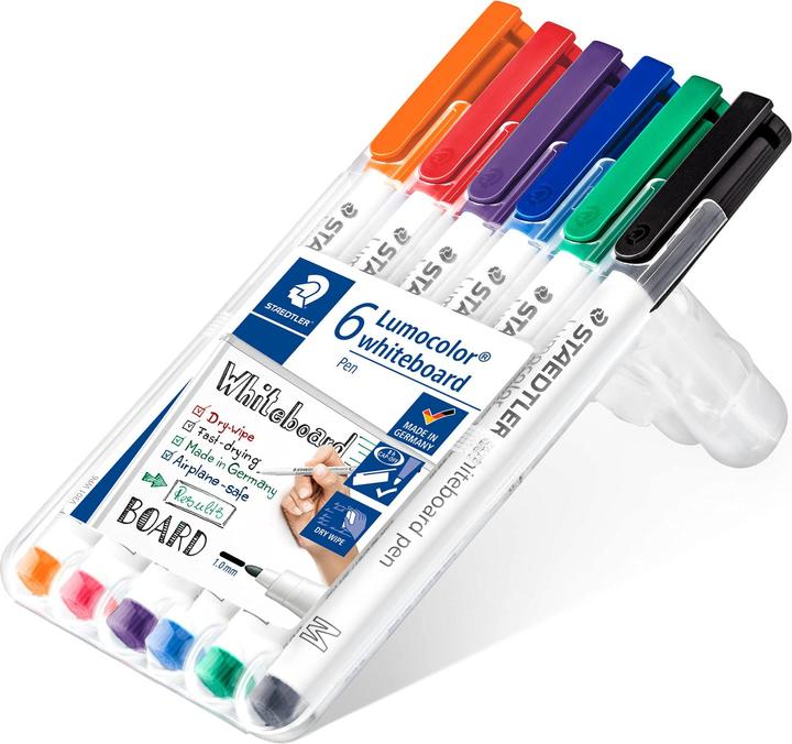 Staedtler Lumocolor (colour assorted, 1 mm, 6 x)