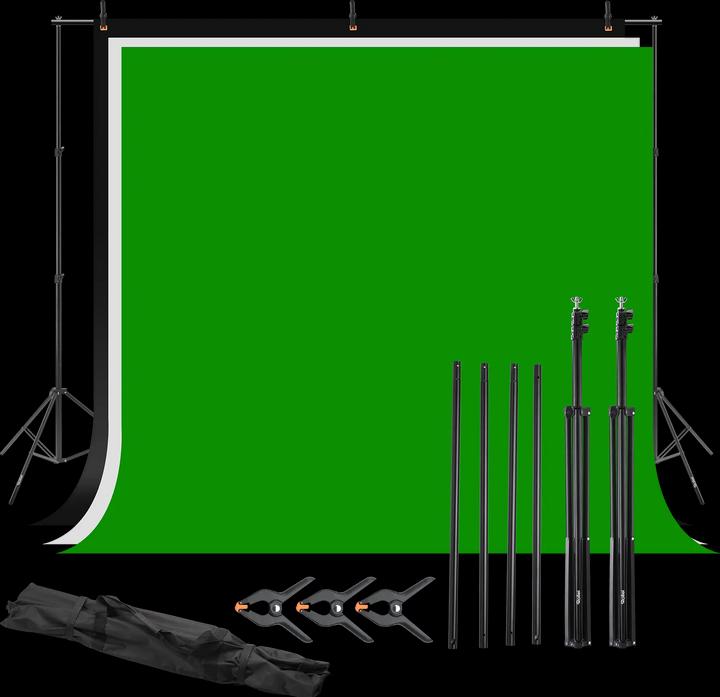Produktbild Rollei Hintergrund-Stativ-Set V2 inkl (300 cm, 280 cm)