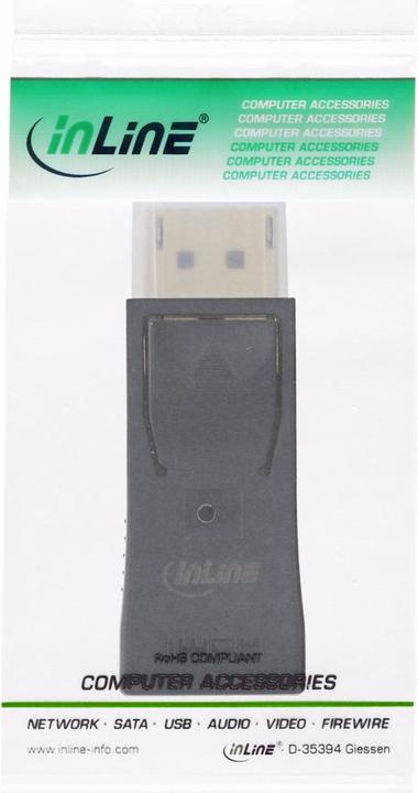 Immagine prodotto InLine DisplayPort Adapter (DP, 5.20 cm)
