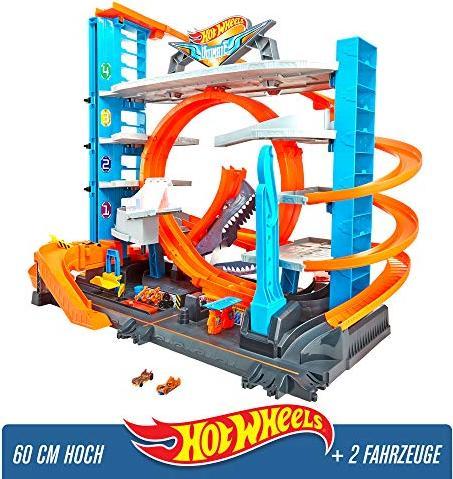 Produktbild Hot Wheels City Ultimative Garage mit Hai-Angriff