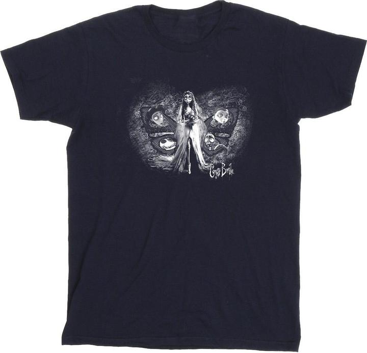Immagine prodotto Corpse Bride Emily Butterfly Maglietta Uomo (3XL)