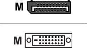 Produktbild M-Cab DVI — DisplayPort (1 m, DisplayPort)