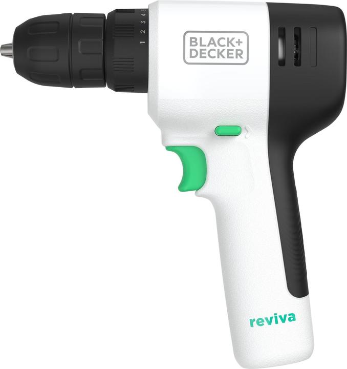 Productafbeelding Black & Decker BLACK+DECKER reviva accuboormachine REVDD12C (Oplaadbare batterij)
