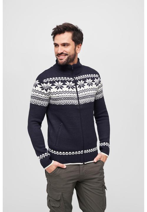 Image du produit Brandit Cardigan norvégien Taille M Couleur Navy (M)