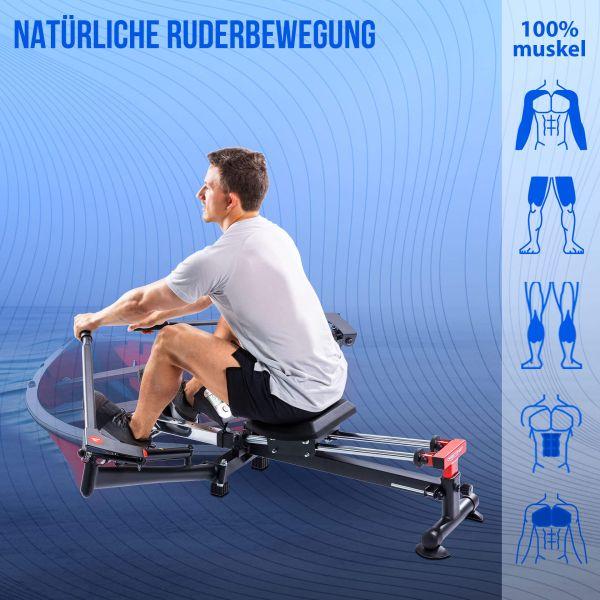 Actual product image Christopeit Rowing machine Accord