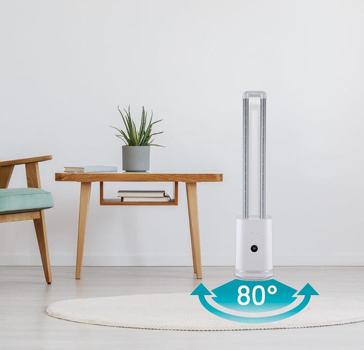Actual product image Djive Flowmate Tower one - white Tower fan (30 m²)