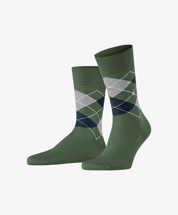 Image du produit Burlington Chaussettes "Manchester" vert/Ã petits motifs (Une unité par pack, 40 - 46)