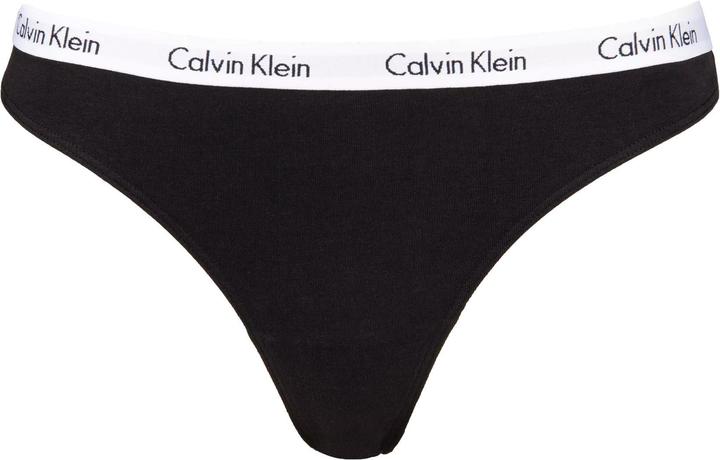 Produktbild Calvin Klein String schwarz (S, 3er Pack)