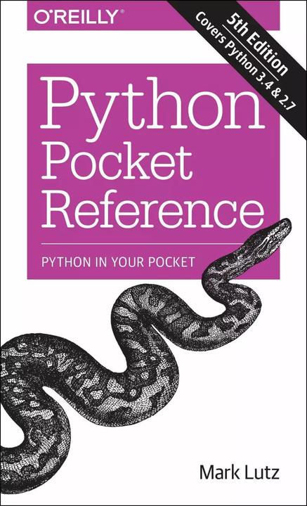Image du produit Python Pocket Reference (Anglais, Mark Lutz, 2014)