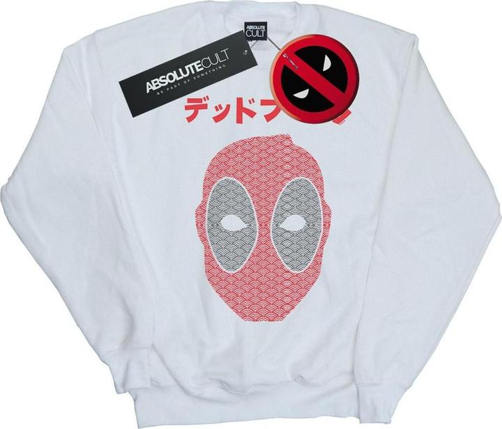 Image du produit - Sweat DEADPOOL JAPANESE SEIGAIHA HEAD - Homme (S)