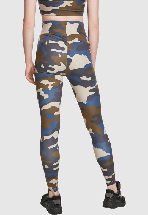 Actual product image Urban Classics Ladies High Waist Camo Tech Leggings (XL)