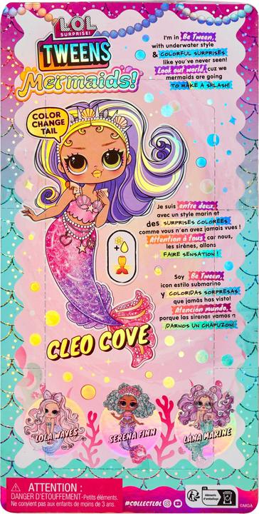 Actual product image L.O.L. Surprise! MERMAID Havfruedukke - Cleo Cove