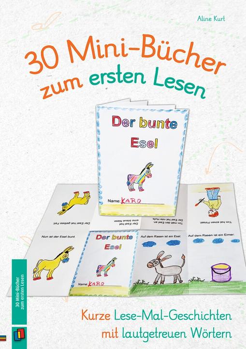 Produktbild 30 Mini-Bücher zum ersten Lesen (Deutsch, Kurt, Aline, 2021)