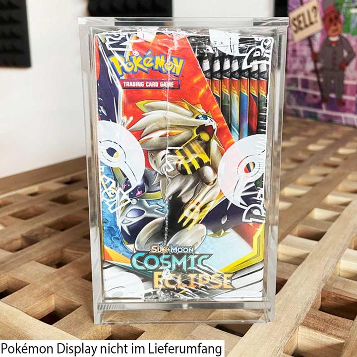 Produktbild Ultra Pro Pokémon Acrylic Booster Box Display (for Modern Displays)