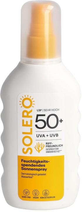 Solero Sonnenspray feuchtig SPF50+ 200ml (Sonnenspray, SPF 50+, 200 ml)