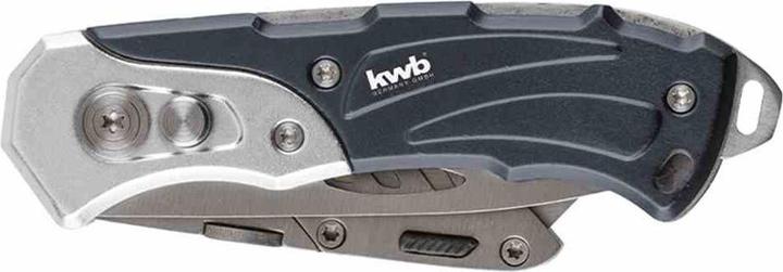 Produktbild kwb Universalmesser (mit zwei Klingen, Taschenmesser und Cuttermesser, klappbar) (16.50 cm)