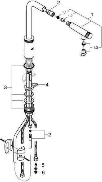 Immagine prodotto Grohe Minta SmartControl Miscelatore per lavello con SmartControl