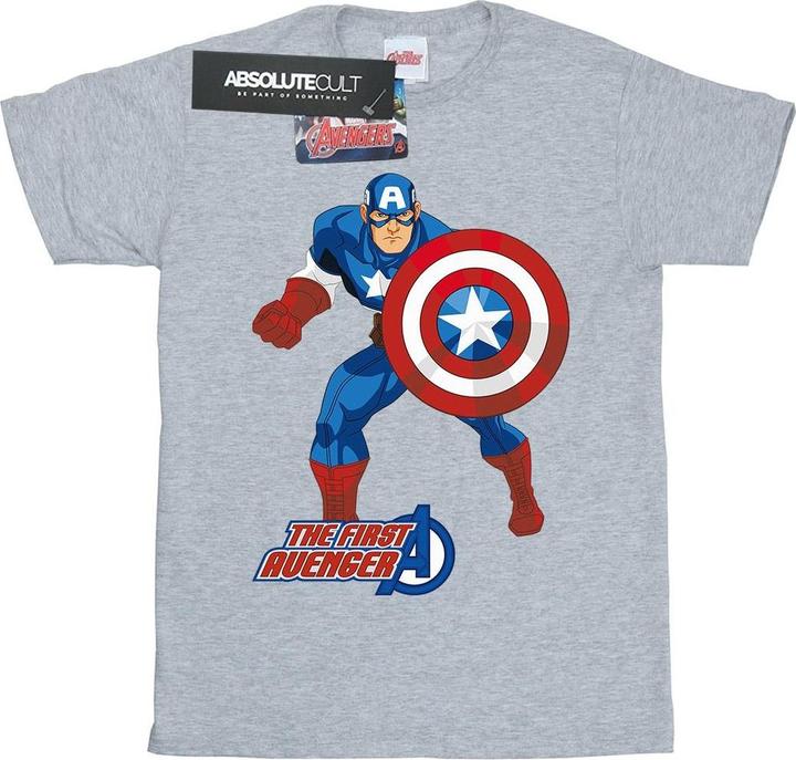 Image du produit Mens Captain America The First Avenger T-Shirt (L)