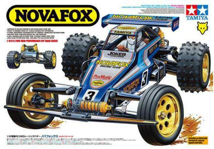 Immagine prodotto Tamiya Buggy Novafox 2WD 1:10, Kit (Kit)