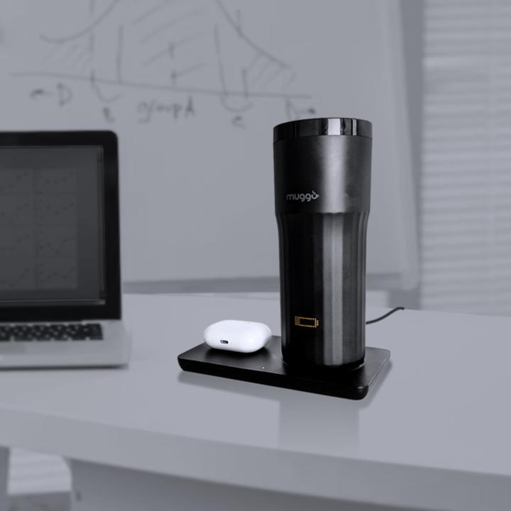 Produktbild Muggo Travel Mug 355ml + Qi Ladefunktion (0.36 l)