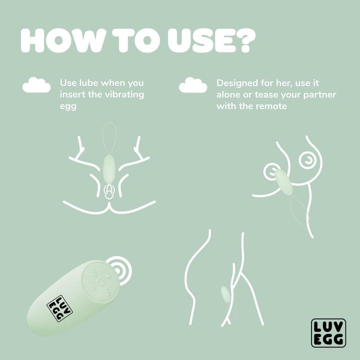Produktbild Luv Egg Vibrationsei -Grün